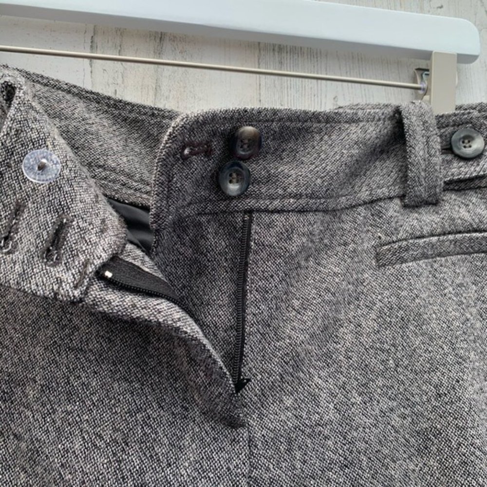 Ann Taylor Signature Wool Blend Wide Leg Trousers - Picture 7 of 8